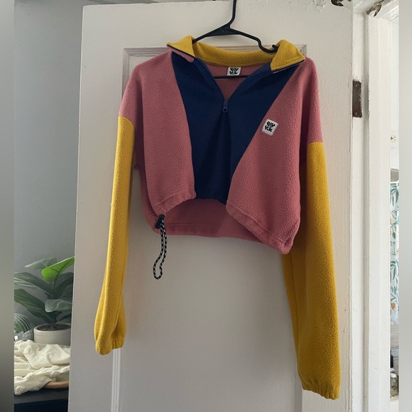 Lucy & Yak Cropped Polar Fleece - Picture 2 of 4